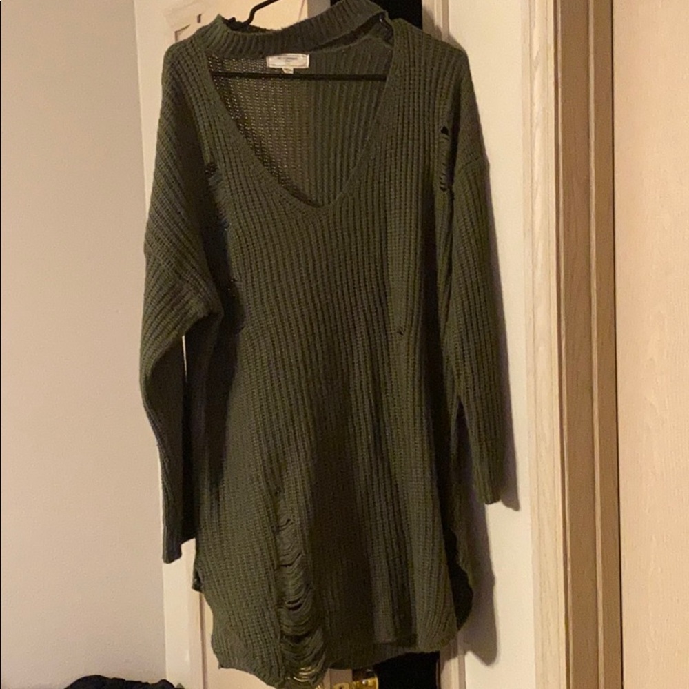 Sweater dress